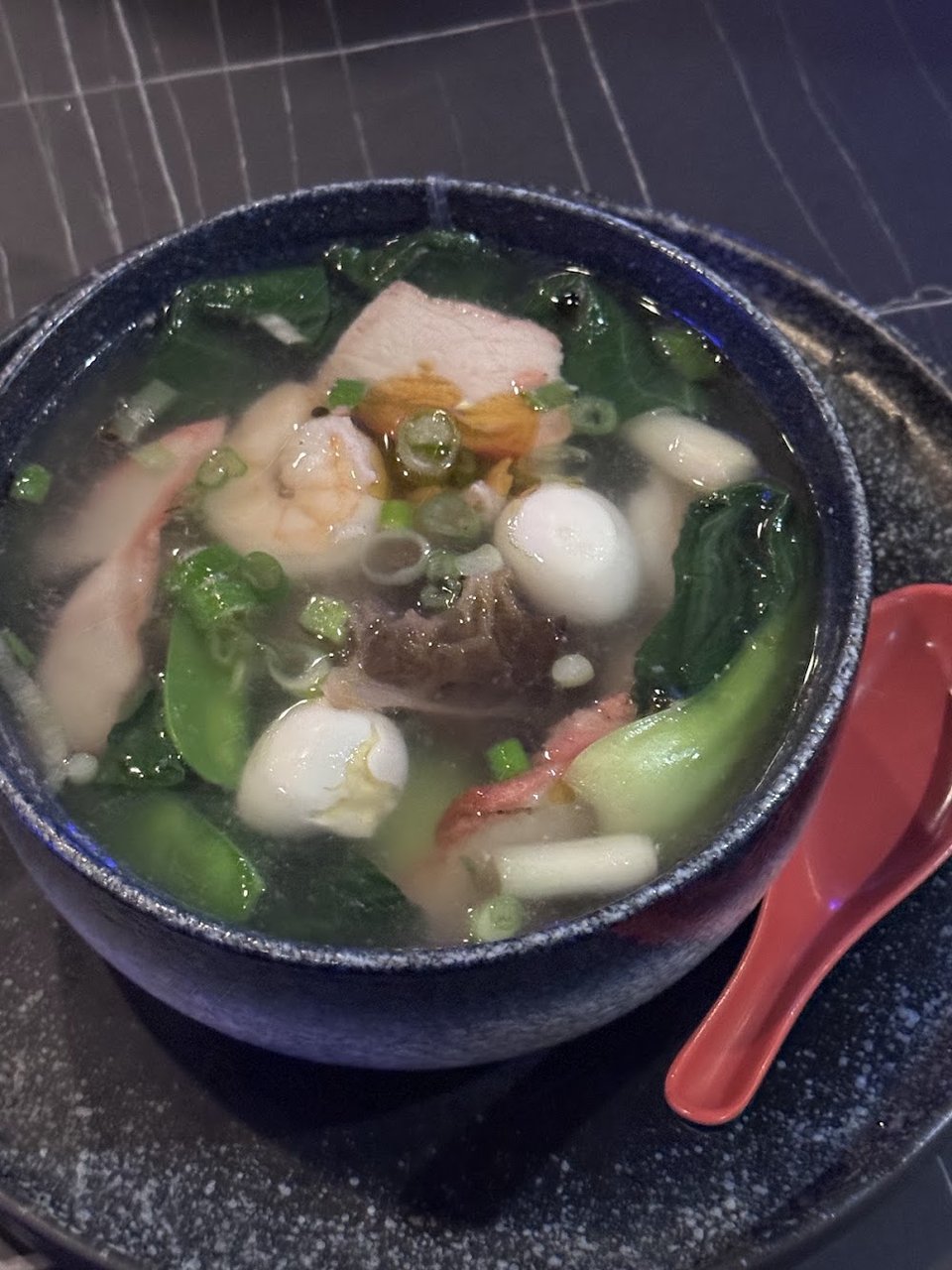 Quail Egg Soup