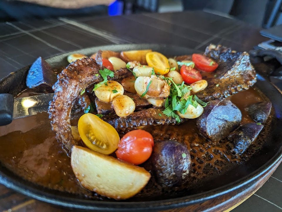 Pulpo Anticuchero
